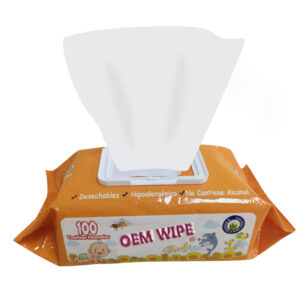 Personalized Custom Sensitive Newborn Disposable Wet Wipes for Baby