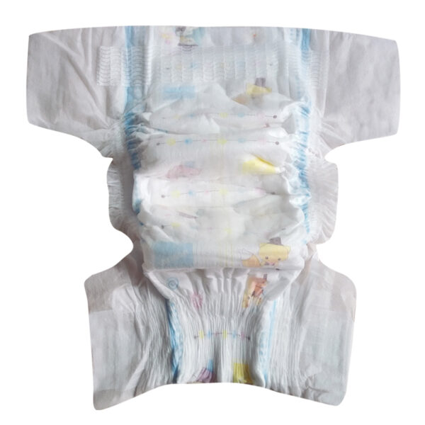 OEM ODM Custom Wholesale Sap Super Absorbing Biodegradable Baby Diaper Disposable Nappies Diaper for Sensitive Skin - Image 4