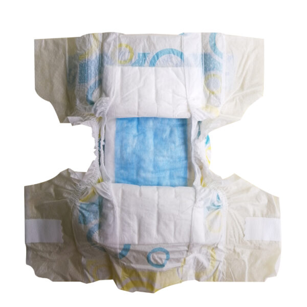 OEM ODM Custom Wholesale Sap Super Absorbing Biodegradable Baby Diaper Disposable Nappies Diaper for Sensitive Skin - Image 3
