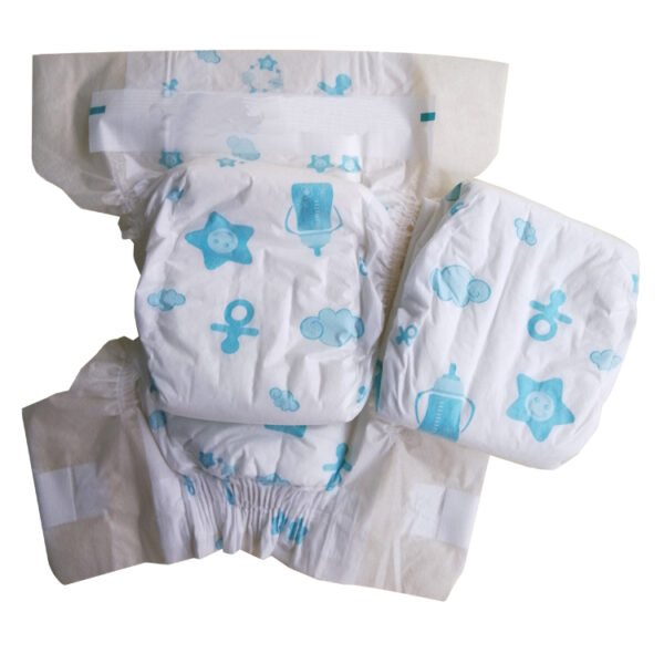 High Quality Wholesale Price Super Absorbent Baby Diaper Disposable Printed Super Ultra Thin Baby Diapers for Babies in Bales - Image 4