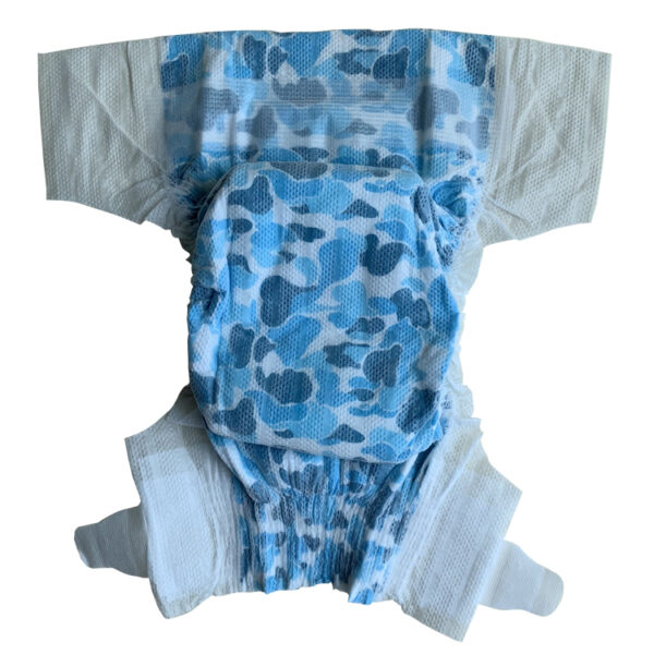 Wholesale Baby Diaper in Bales From China Factory Customized Disposable Strong Absorption Baby Training Diaper Nappies - Image 3